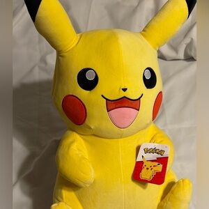 Pokemon Pikachu Plush - Yellow and Black